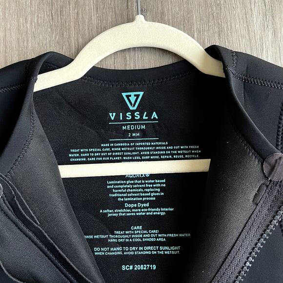 Vissla 2MM Sleeveless Wetsuit Top Medium - Picture 6 of 8
